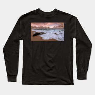 Hawaiian Sunset at the Beach Long Sleeve T-Shirt